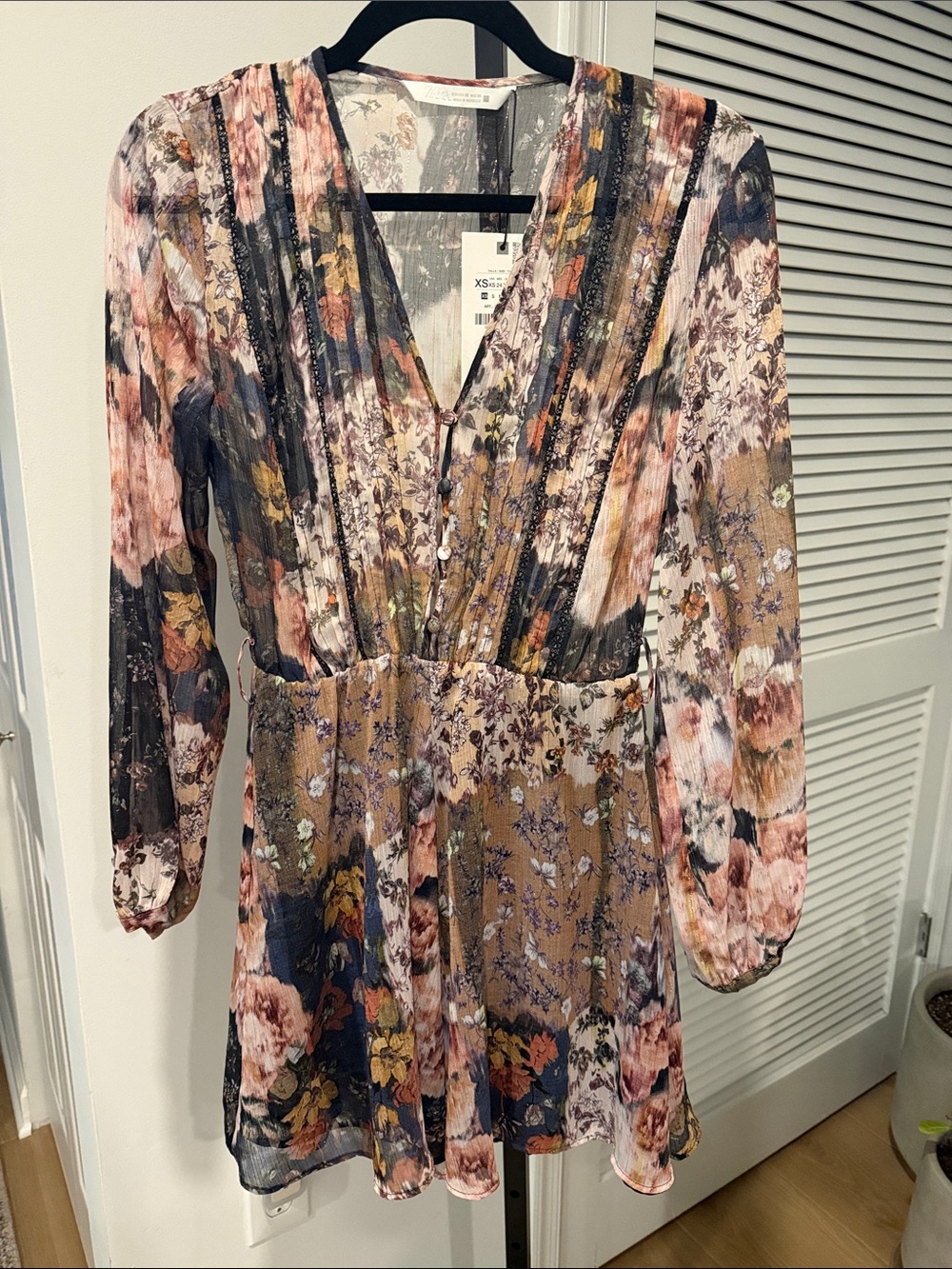 Zara Floral Mini Dress